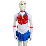 Anime Sailor Moon-Tsukino Usagi Niños Cosplay Disfraz Halloween Falda Carnaval Traje