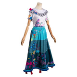 Anime Encanto - Mirabel Cosplay Disfraz Traje Vestido Falda Fiesta Halloween Carnaval