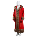 Película The Christmas Chronicles 2 Mrs. Claus Navidad Cosplay Disfraz Halloween Carnaval Traje