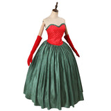 Película How the Grinch Stole Christmas Martha Cosplay Disfraz Traje Vestido Halloween Carnaval