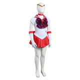 Anime Sailor Moon Hino Rei Niños Cosplay Disfraz Halloween Falda Carnaval Traje