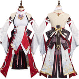 Juego Genshin Impact - Yae Miko Cosplay Halloween Disfraz Falda Vestido Carnaval Traje Per.