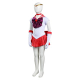 Anime Sailor Moon Hino Rei Niños Cosplay Disfraz Halloween Falda Carnaval Traje