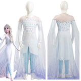 Anime Frozen Ahtohallan Elsa Niños Cosplay Disfraz Halloween Falda Vestido Carnaval Traje Per.