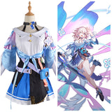 Juego Honkai: Star Rail March 7th Cosplay Disfraz Adulto Traje De Carnaval Halloween Fiesta