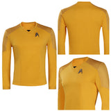 Series de TV Star Trek: Strange New Words- Christopher Pikel Cosplay Chaqueta Abrigo Disfraz Halloween Carnaval Traje