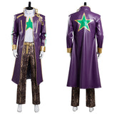 Anime JoJo‘s Bizarre Adventure Stone Ocean Kujo Jotaro Cosplay Disfraz Halloween Carnaval Traje Hombre Per,