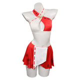 Genshin Impact Yae Miko swimsuit bañador Cosplay Disfraz Traje De Carnaval Halloween Fiesta