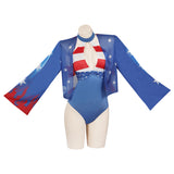 Película Doctor Strange 2 Miss America Cosplay Fiesta Disfraz Traje de Baño Creación Secundaria-DISFRAZDEDIADEBRUJAS.ES®