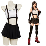 Juego Final Fantasy 7 Tifa Lockhart Cosplay Navidad Disfraz Traje Falda Creación Secundaria-DISFRAZDEDIADEBRUJAS.ES®