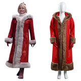 Película The Christmas Chronicles 2 Mrs. Claus Navidad Cosplay Disfraz Halloween Carnaval Traje