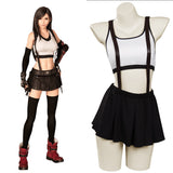 Juego Final Fantasy 7 Tifa Lockhart Cosplay Navidad Disfraz Traje Falda Creación Secundaria-DISFRAZDEDIADEBRUJAS.ES®