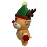 Navidad alce muñeco de nieve peluche dibujos animados relleno suave regalos de Navidad para niños accesorios