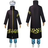 Anime One Piece Trafalgar D. Water Law Cosplay Disfraz Adulto Traje De carnaval Halloween Fiesta