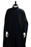 Película Harry Potter Severus Snape Capa Larga Adulto Cosplay Disfraz Halloween Carnaval Fiesta