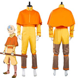 Anime Avatar: The Last Airbender Avatar Aang Accesorios Halloween Carnaval Cosplay Disfraz