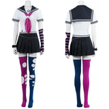 Juego Super Danganronpa 2 Ibuki Mioda Uniforme Cosplay Disfraz Halloween Falda Carnaval Traje