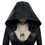 Juego Resident Evil Village Hija de Lady Dimitrescu Vampire Lady Vestido Halloween Cosplay Carnaval Disfraz