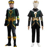 Series de Televisión Loki 1 Niños Cosplay Disfraz Halloween Carnaval Traje Per.