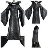 Película Maleficent Cosplay Disfraz Halloween Carnaval Fiesta Adulto Vesido Disfraz Traje