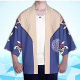 Anime One Piece Nico Robin Cosplay Capa Kimono Cárdigan Abrigo Toga Pijama Casual