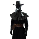 Anime Plague Doctor Steampunk Bird Máscara Horrible Cosplay Disfraz Halloween Carnaval Traje