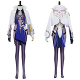 Juego Genshin Impact Yelan Cosplay Navidad Disfraz Traje Vestido