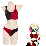 Película Harley Quinn Cosplay Fiesta Disfraz Traje de Baño
