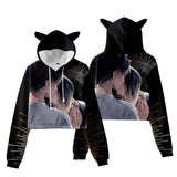 Anime Tokyo Revengers Oreja De Gato Sudadera Cosplay Navidad Fiesta 3D Impreso Casual