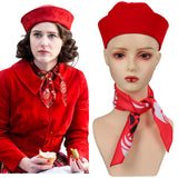 Series De Televisión The Marvelous Mrs. Maisel 5 Cosplay Sombrero Corbata Disfraces Halloween Carnaval Fiesta Accesorios