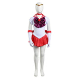 Anime Sailor Moon Hino Rei Niños Cosplay Disfraz Halloween Falda Carnaval Traje