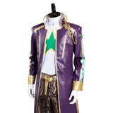 Anime JoJo‘s Bizarre Adventure Stone Ocean Kujo Jotaro Cosplay Disfraz Halloween Carnaval Traje Hombre Per,