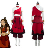 Anime Avatar: the last Airbender Katara Vestido Halloween Carnaval Cosplay Disfraz