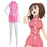 Anime The Seven Deadly Sins Diane Cosplay Disfraz Halloween Falda sin manga Carnaval Traje