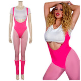 Película Murdercise Candy Cosplay Disfraz Adulto Traje De Carnaval Halloween Fiesta Top Mono Ropa De Musculación