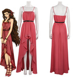 Juego Final Fantasy VII FF7 Remake Aeris Aerith Gainsborough Mujer Cosplay Disfraz Halloween Carnaval Traje Per.