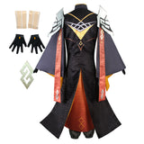 Juego Genshin Impact Zhongli Cosplay Disfraz Halloween Carnaval Fiesta Adulto Disfraz Traje