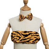 Año de Tigre Juego de Rol Niños Cosplay Disfraz Navidad Halloween Carnaval Fiesta Per.