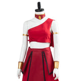 Anime Avatar: the last Airbender Katara Vestido Halloween Carnaval Cosplay Disfraz