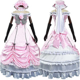 Anime Black Butler Ciel Phantomhive Cosplay Disfraz Halloween Falda Carnaval Traje