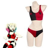 Película Harley Quinn Cosplay Fiesta Disfraz Traje de Baño