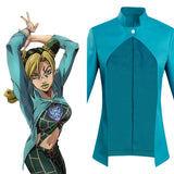 Anime JoJo‘s Bizarre Adventure Stone Ocean Jolyne Cujoh Cosplay Disfraz Halloween Carnaval Traje Per.