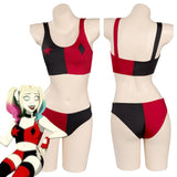 Película Harley Quinn Cosplay Fiesta Disfraz Traje de Baño