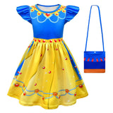 Anime Snow White Niños Blancanieves Cosplay Navidad Disfraz Traje Vestido