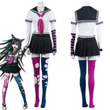 Juego Super Danganronpa 2 Ibuki Mioda Uniforme Cosplay Disfraz Halloween Falda Carnaval Traje