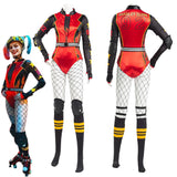 Película Birds of Prey Harley Quinn Roller Derby mono Cosplay Disfraz Halloween Fiesta Conjunto Carnaval Per.