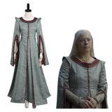 TV House of the Dragon - Rhaenyra Targaryen Cosplay Disfraz Traje Vestido Halloween Carnaval