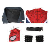 Película Spider-Man: Across The Spider-Verse Spider Punk Cosplay Adulto Traje De Carnaval Halloween Fiesta