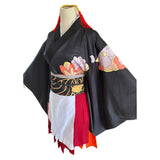 Anime Demon Slayer: Kimetsu no Yaiba Kibutsuji Muzan Kimono Maid Cosplay Disfraz