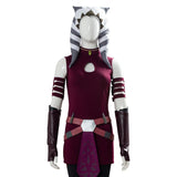 Serie de TV Star Wars: The Clone Wars Ahsoka Tano Traje Cosplay Disfraz